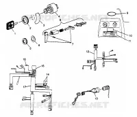 ALLUMAGE ET FAISCEAU ELECTRIQUE XLT TOURING 0973357 and EUROPEAN XLT TOURING E973 (4937723772A010)