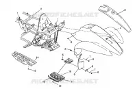 HABITACLE AVANT Scrambler W957840 (4927252725A005)