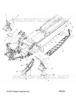 CHASSIS, CLUTCH GUARD AND REPOSE PIEDS