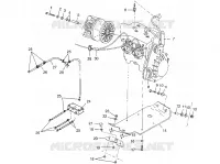 SUPPORT MOTEUR TRAIL TOURING 0982362 and EUROPEAN TRAIL TOURING E982362 (4942314231C005)