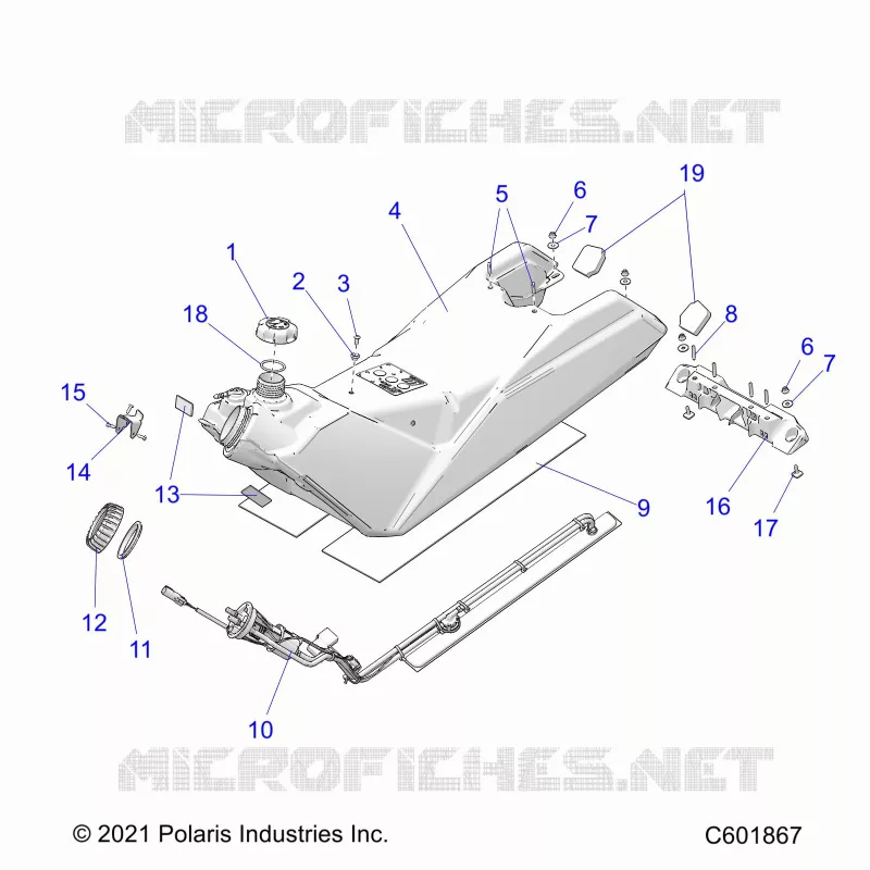 SYSTÃˆME D'ALIMENTATION, FUEL TANK ASM.