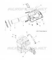 MOTEUR, PRISE D'AIR
