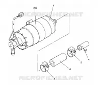 POMPE A CARBURANT ASSEMBLY RXL/0930768 and RXL SKS/0930568 (4922992299035A)