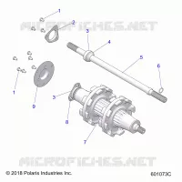DRIVE TRAIN, JACKSHAFT AND ARBRE DE TRANSMISSION