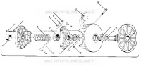EMBRAYAGE DE TRANSMISSION 400, 500, 500 CLASSIC AND 650 (4915411541014A)