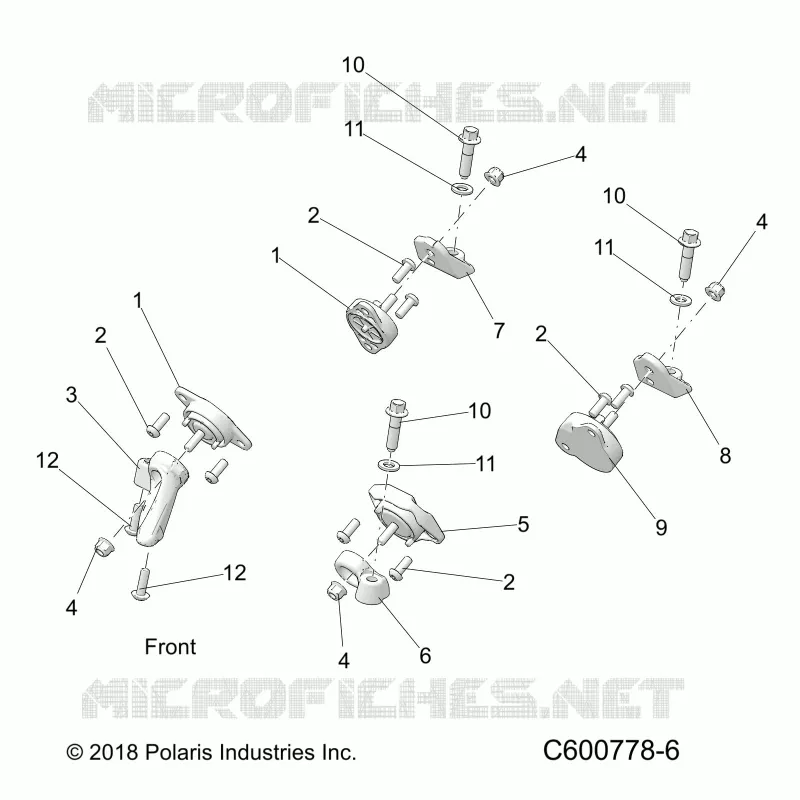 ENGINE, MOUNTING