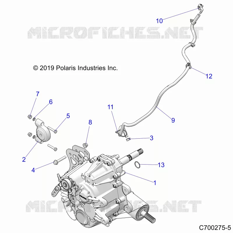 SYSTÃˆME DE TRANSMISSION, MAIN GEARCASE MOUNTING