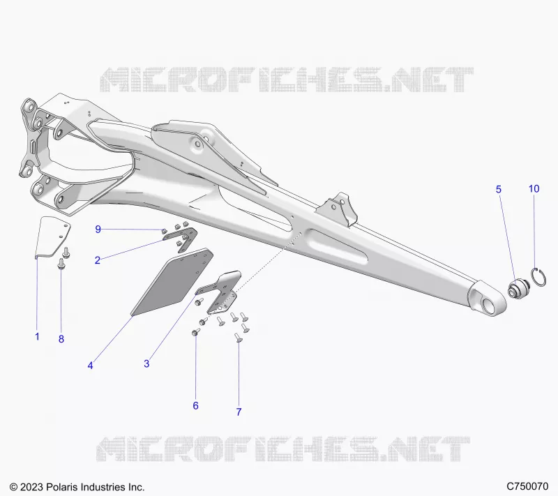 SUSPENSION ARRIERE TRAILING ARMS