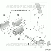 ENGINE, ECHAPPEMENT