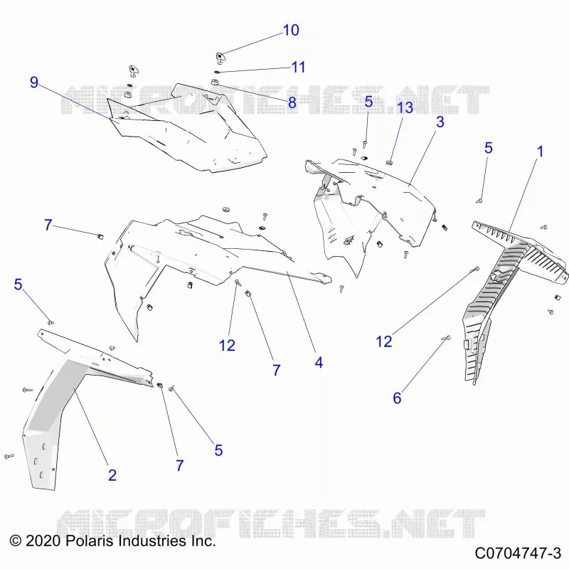 CAPOT AND FRONT BODY WORK -Z22ASK99A4/B4/ASV99A4 (C0704747-3)