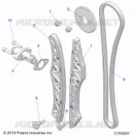 CHAINE DE DISTRIBUTION AND TENSIONER