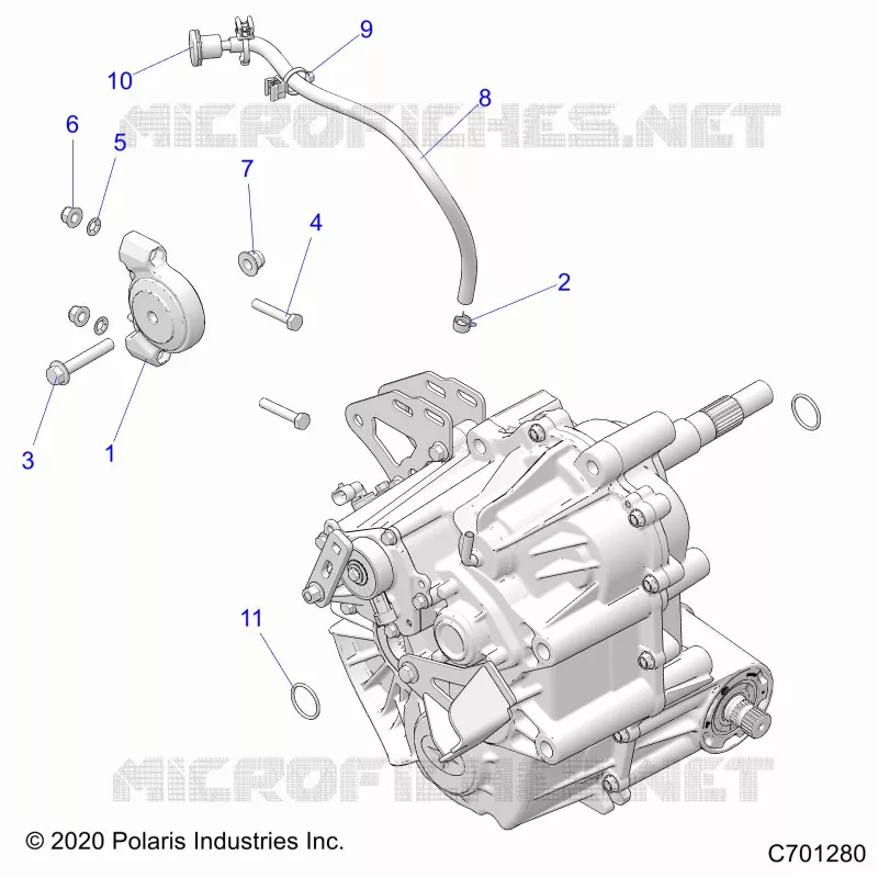 SYSTÃˆME DE TRANSMISSION, MAIN GEARCASE MOUNTING