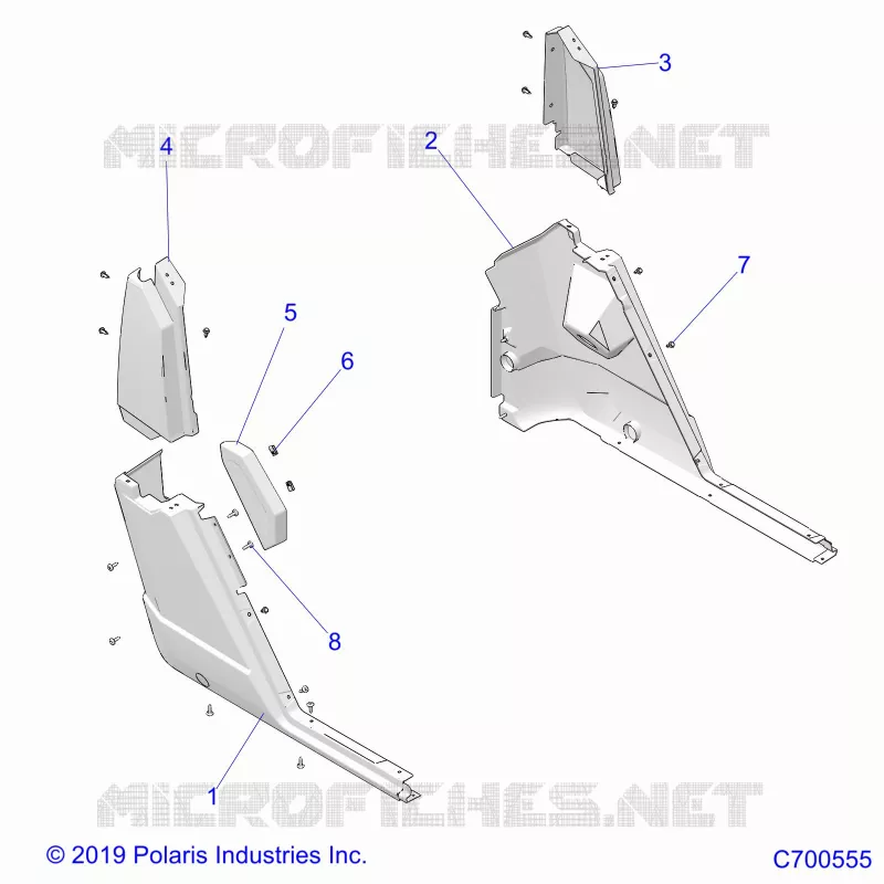 CARROSSERIE ARRIERE FENDERS