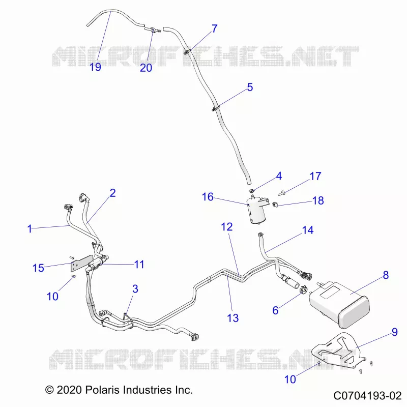 SYSTÃˆME D'ALIMENTATION, FUEL LINES, EVAP
