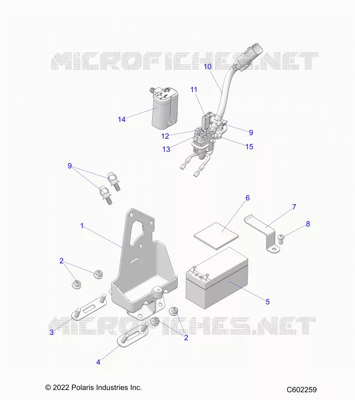 ELECTRICITE, BATTERY, MANUAL START POWER UP COMPONENTS