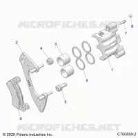 FREIN AVANT CALIPER