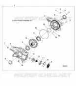 SYSTÃˆME DE TRANSMISSION, REAR GEARCASE INTERNALS
