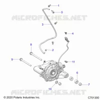 SYSTÃˆME DE TRANSMISSION, FRONT GEARCASE MOUNTING