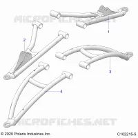 SUSPENSION AVANT A-ARMS