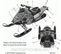 EMBLEMES, SNOW CHECK, GHOST GRAY SIDE PANEL W/ORANGE ACCENT