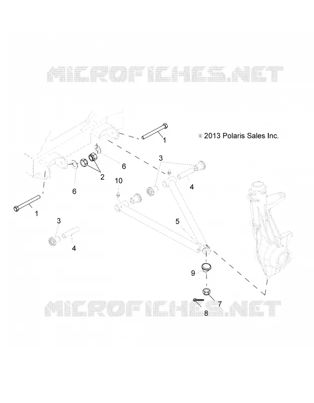 SUSPENSION, A-ARM and SUPPORT MOUNTING