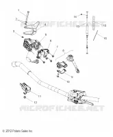 ENGINE, ACCELERATEUR CONTROL ASM.