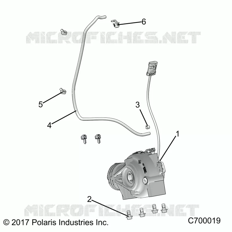 DRIVE TRAIN, FRONT SUPPORT PONT