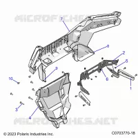 CARROSSERIE ARRIERE BUMPER