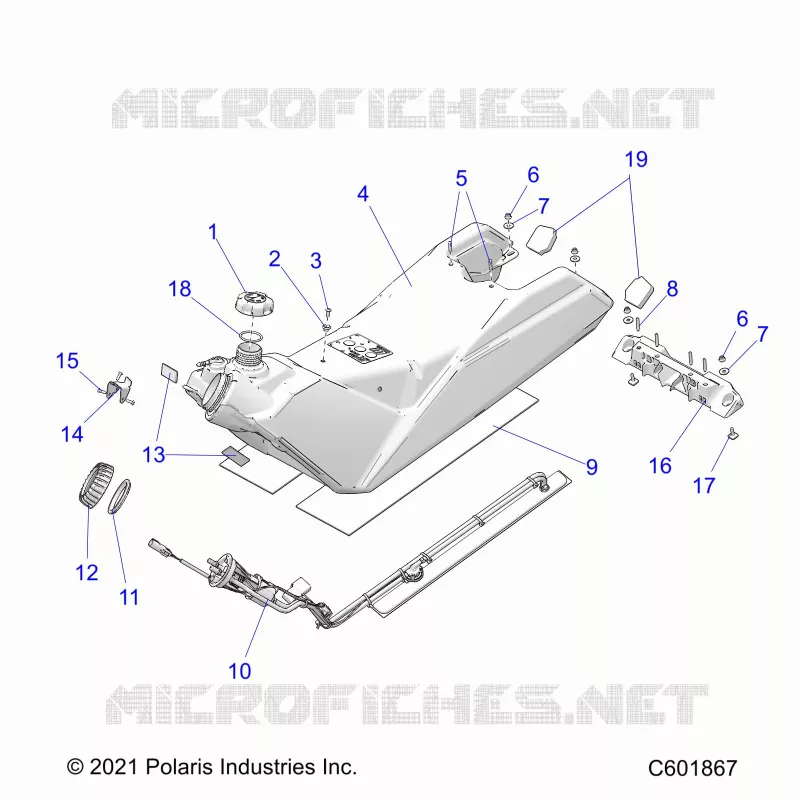 SYSTÃˆME D'ALIMENTATION, FUEL TANK ASM.
