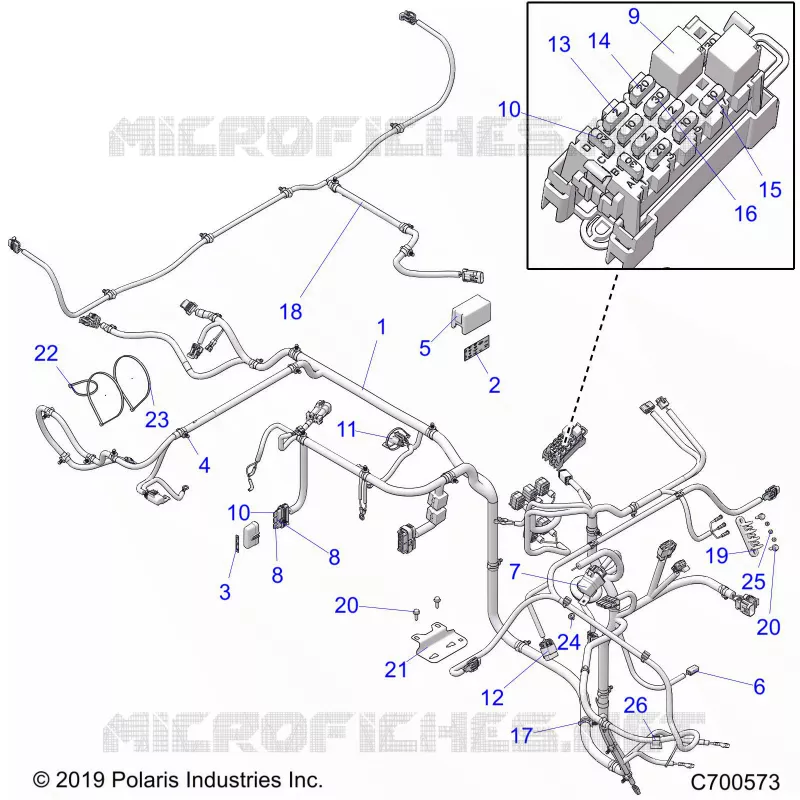 ELECTRICITE, WIRE HARNESSES