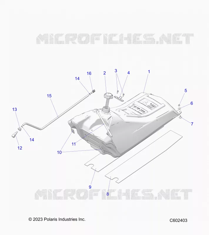 SYSTÃˆME D'ALIMENTATION, FUEL TANK ASM.