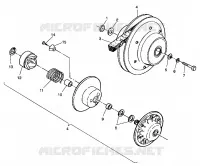 EMBRAYAGE DE TRANSMISSION ASSEMBLY 4X4 350L S938139 (4924342434026A)