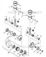 PISTON ET VILEBREQUIN CLASSIC 0973865 (4938463846C009)