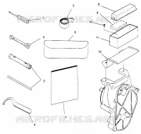 OUTILS 600 XCR SP 0965677 AND EUROPEAN 600 XCR SP E965677 (4932063206C007)