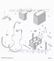 ELECTRICITE, BATTERY/BOX AND CABLES