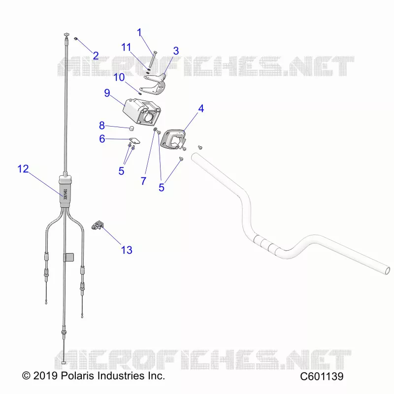 MOTEUR, THROTTLE CONTROL ASM.