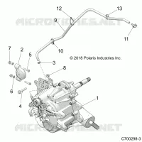 SYSTÃˆME DE TRANSMISSION, MAIN GEARCASE MOUNTING