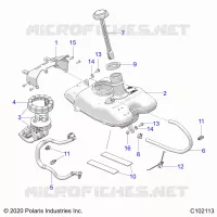 SYSTÃˆME D'ALIMENTATION, FUEL TANK ASM.