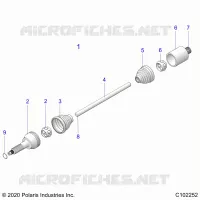 SYSTÃˆME DE TRANSMISSION, DRIVE SHAFT, MIDDLE