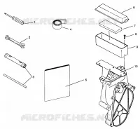 OUTILS 500 EFI SKS 0962574, 500 EFI RMK 0962974, and EUROPEAN 500 EFI SKS (4931983198C007)