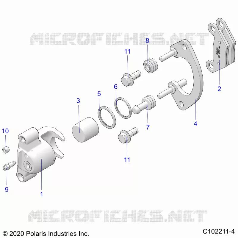 BRAKES, ETRIER DE FREIN ARRIERE