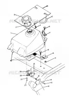 RESERVOIR A CARBURANT 250 4x6 / W928627 (4922902290004A)