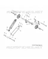 SUSPENSION, BRAS DE SUSPENSION ARRIERE