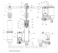 SUSPENSION ARRIERE AMORTISSEUR
