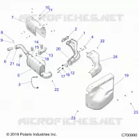 ENGINE, ECHAPPEMENT