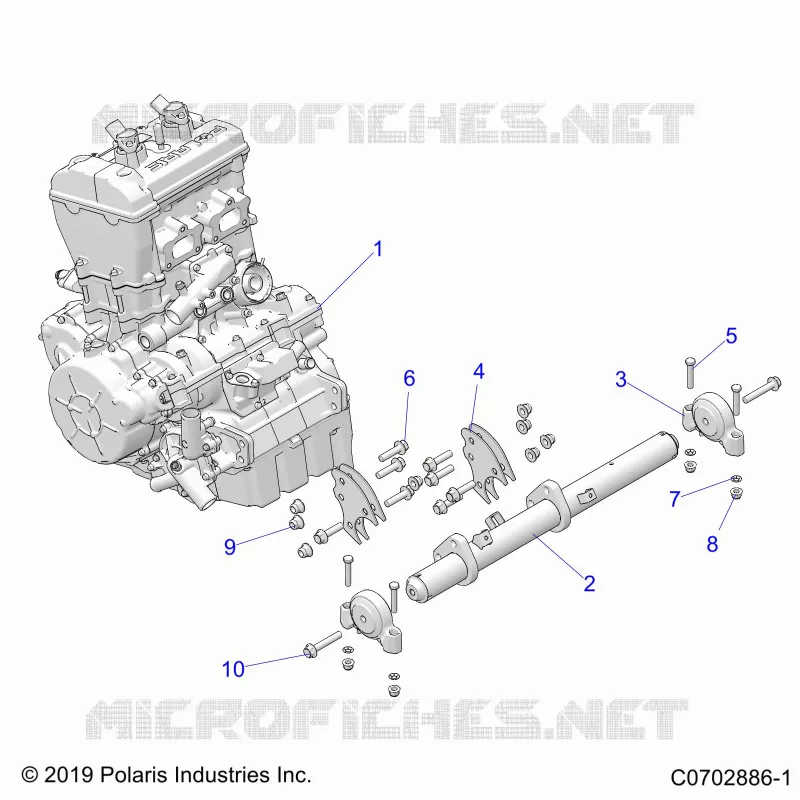ENGINE, ECHAPPEMENT