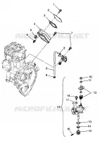 POMPE A HUILE (400L) XPRESS 400L W97CA38C (4939603960D014)