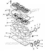 CYLINDRE XLT 0970756, XLT SKS 0970556,  AND XLT RMK 0970956 (4937693769C013)
