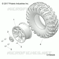 OPT, BLACK, ALUMINUM ROUE AVANTS