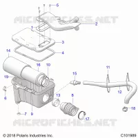 ENGINE, PRISE D'AIR SYSTEM